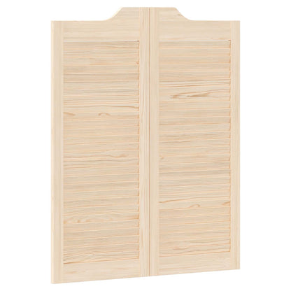 Porte Swing Naturale 100 x 40 cm Legno Massello di Pino | homemem39