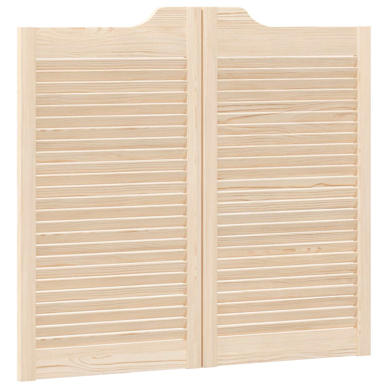 Porte Swing Naturale 90 x 50 cm Legno Massello di Pino | homemem39
