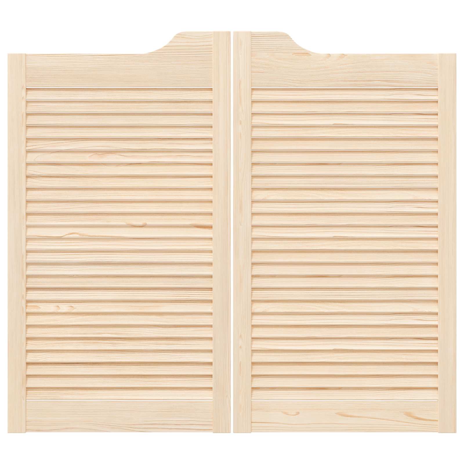 Porte Swing Naturale 90 x 50 cm Legno Massello di Pino | homemem39