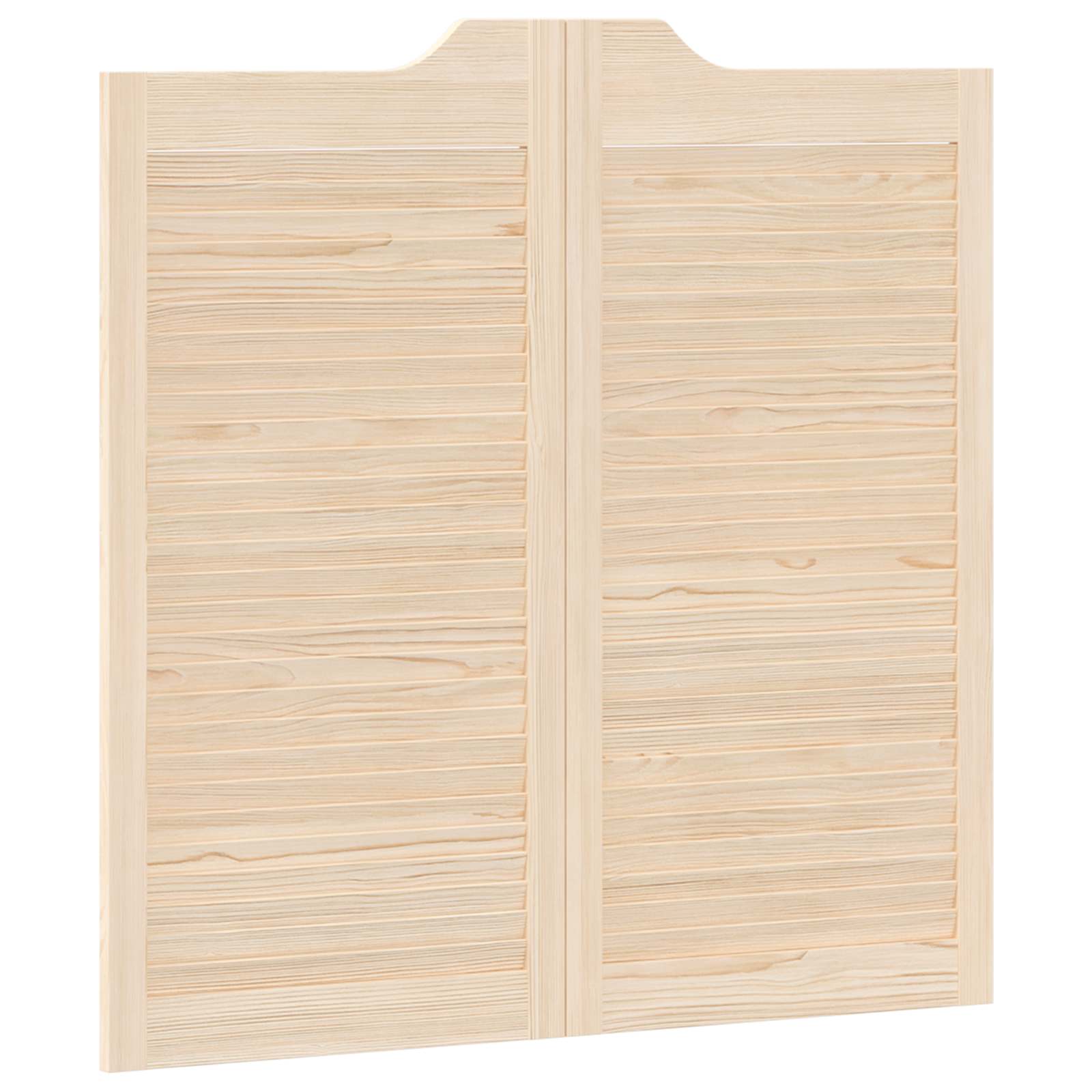 Porte Swing Naturale 100 x 50 cm Legno Massello di Pino | homemem39