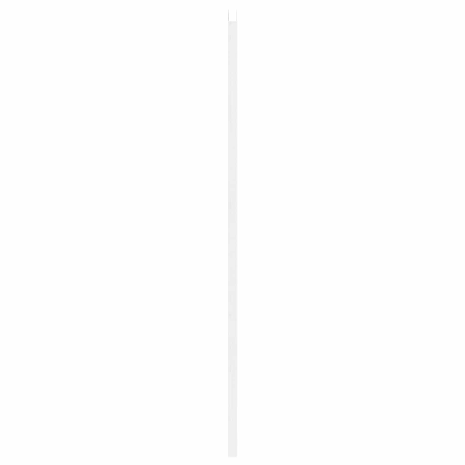 Porte Swing 2 pcs Bianco Legno Massello di Pino | homemem39