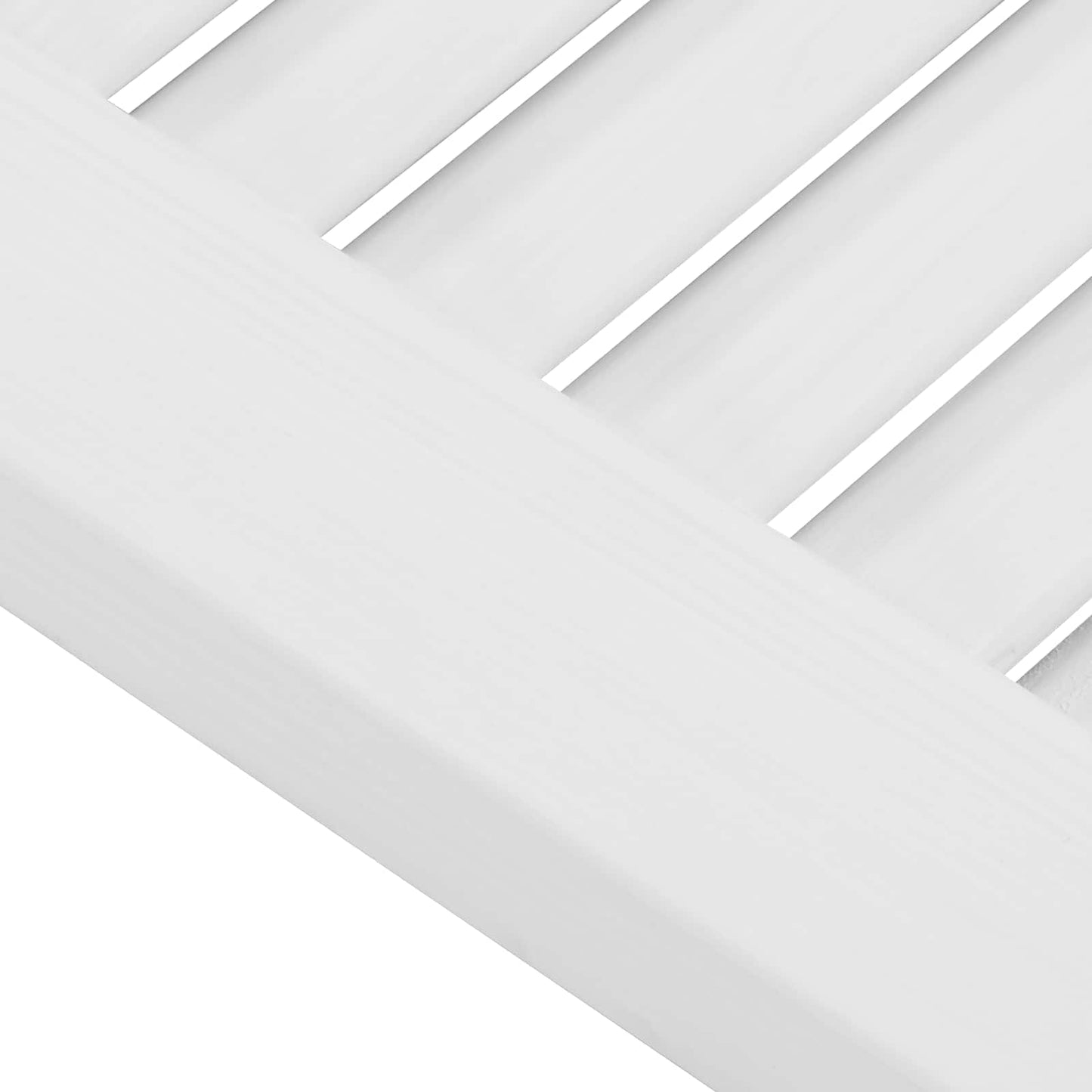 Porte Swing Bianco 80 x 50 cm Legno Massello di Pino | homemem39