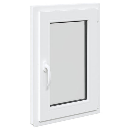 Finestra per Soffitta RISOR 50 x 75 cm PVC e Vetro Bianco | homemem39