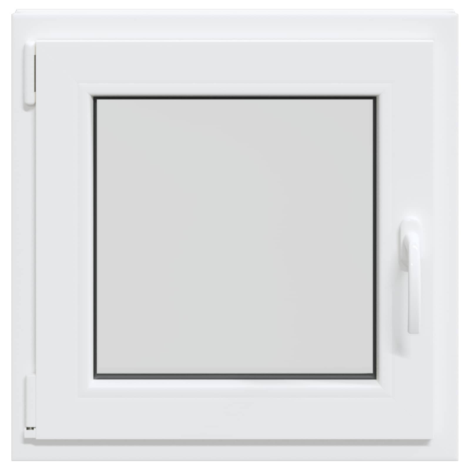 Finestra per Soffitta RISOR 60 x 60 cm PVC e Vetro Bianco | homemem39