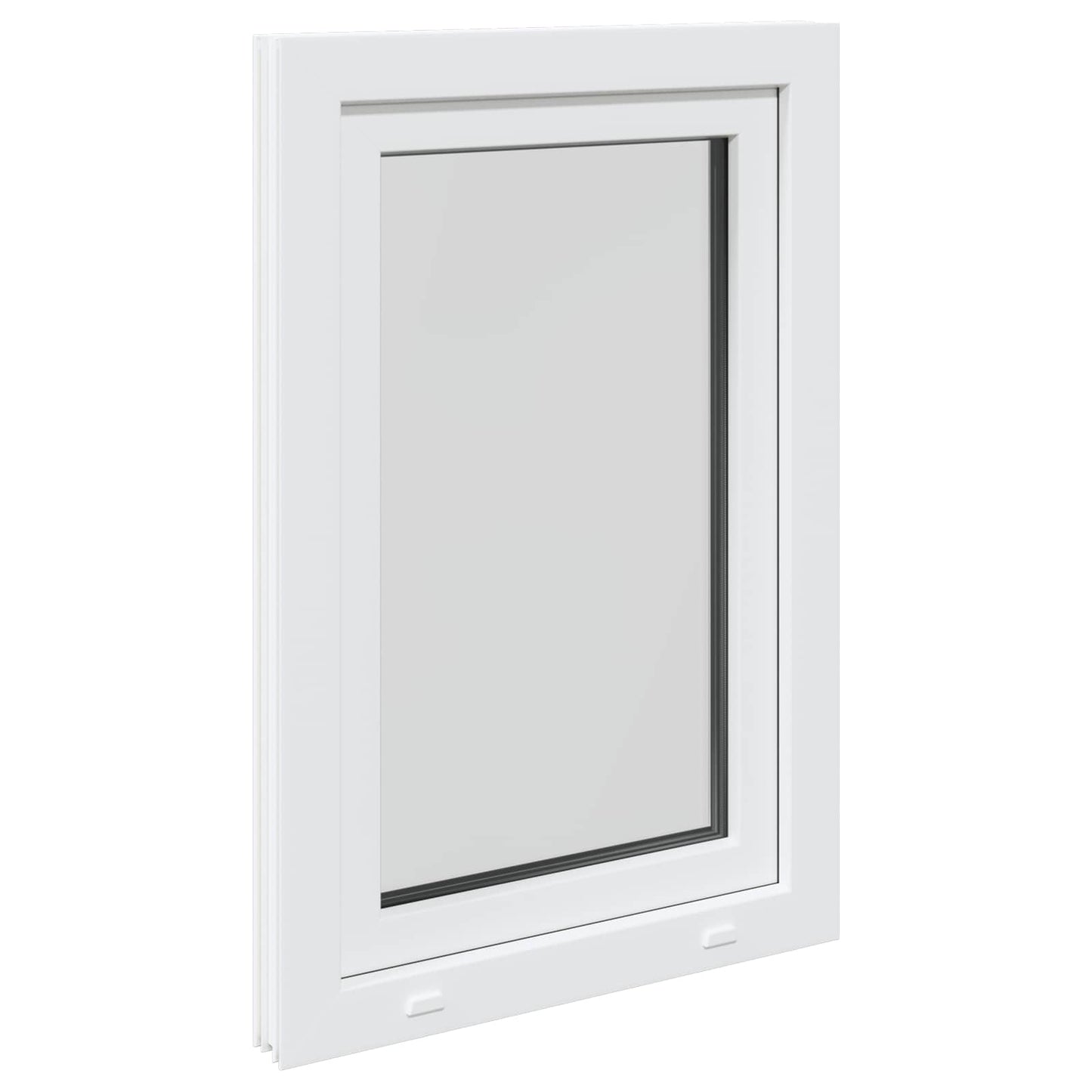 Finestra per Soffitta RISOR 60 x 100 cm PVC e Vetro Bianco | homemem39