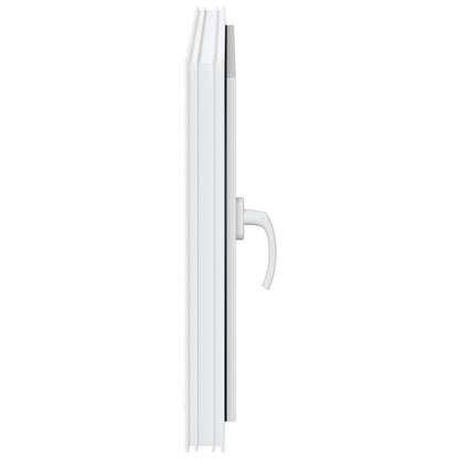Finestra per Soffitta RISOR 80 x 50 cm PVC e Vetro Bianco | homemem39