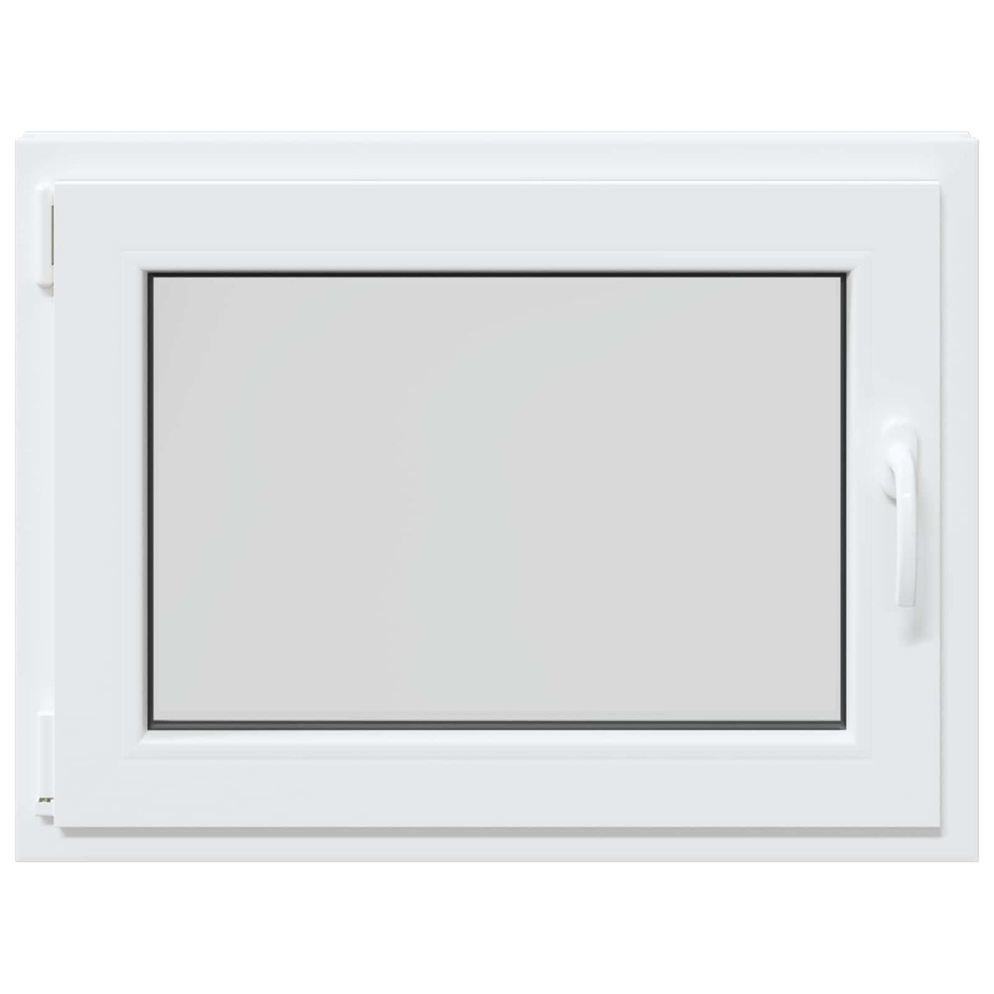 Finestra per Soffitta RISOR 80 x 60 cm PVC e Vetro Bianco | homemem39
