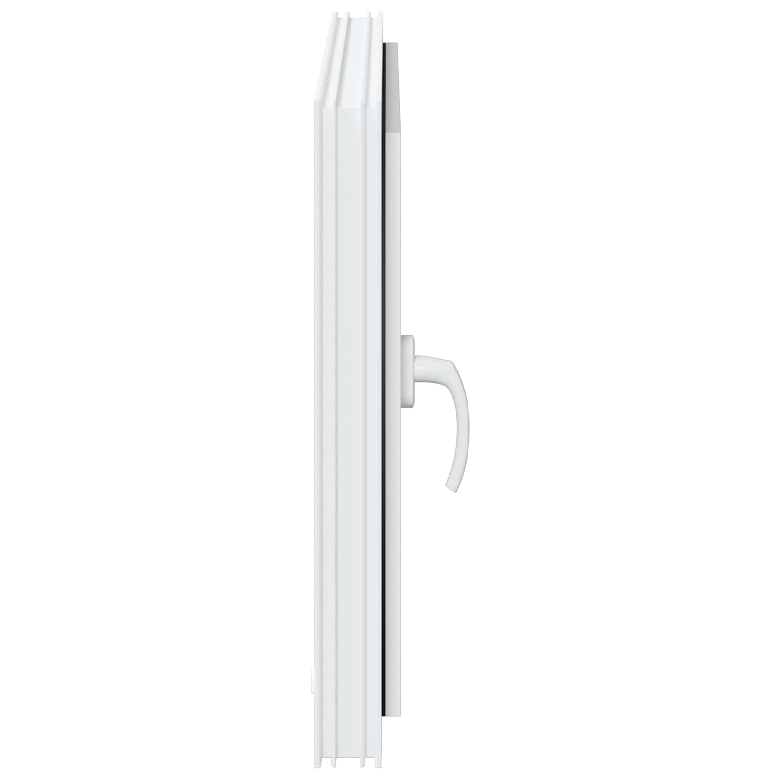 Finestra per Soffitta RISOR 80 x 70 cm PVC e Vetro Bianco | homemem39