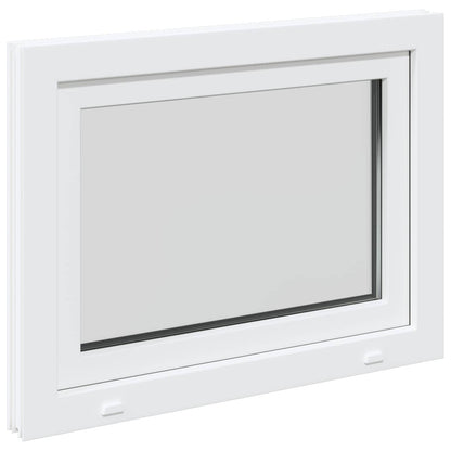 Finestra per Soffitta RISOR 80 x 70 cm PVC e Vetro Bianco | homemem39