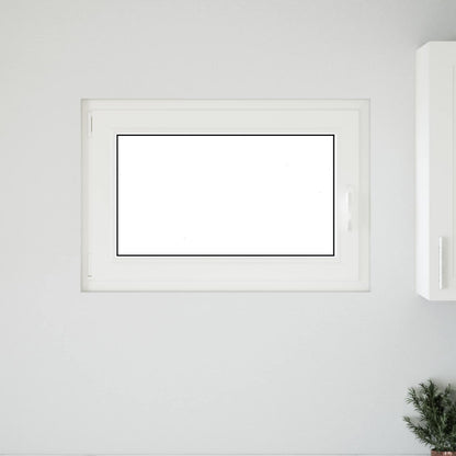Finestra per Soffitta RISOR 90 x 50 cm PVC e Vetro Bianco | homemem39