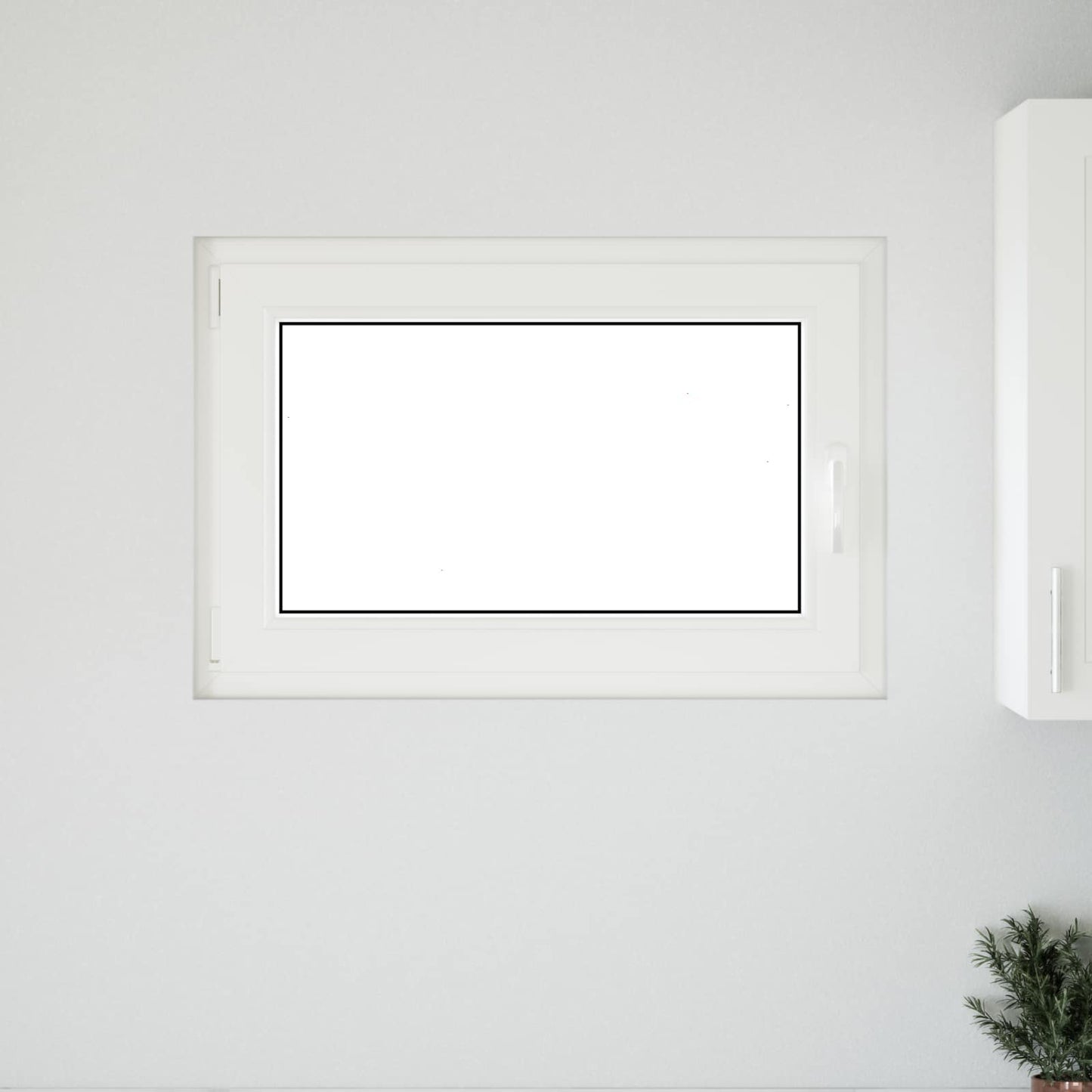 Finestra per Soffitta RISOR 90 x 60 cm PVC e Vetro Bianco | homemem39