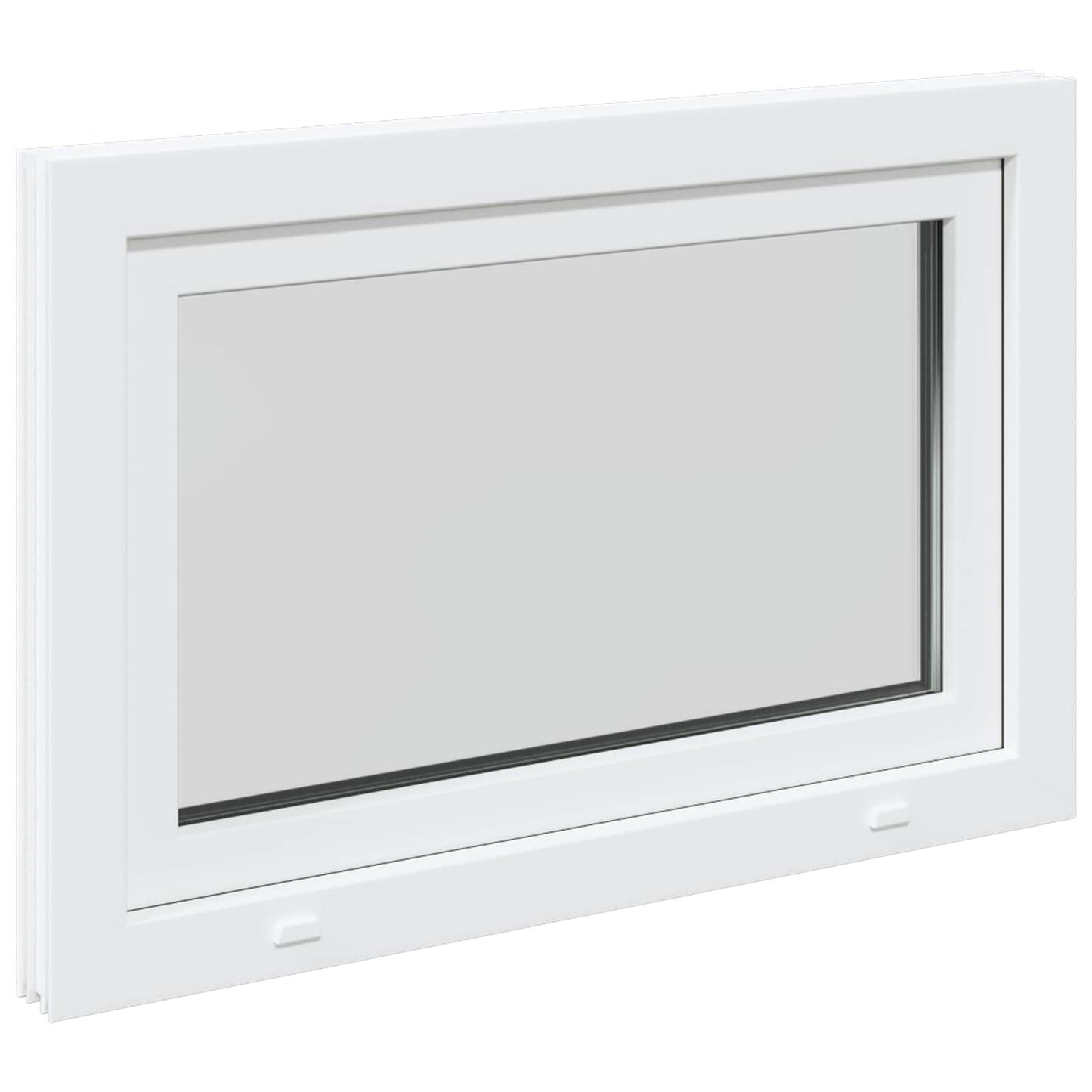 Finestra per Soffitta RISOR 90 x 60 cm PVC e Vetro Bianco | homemem39