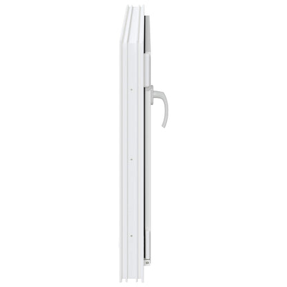 Finestra per Soffitta RISOR 90 x 60 cm PVC e Vetro Bianco | homemem39