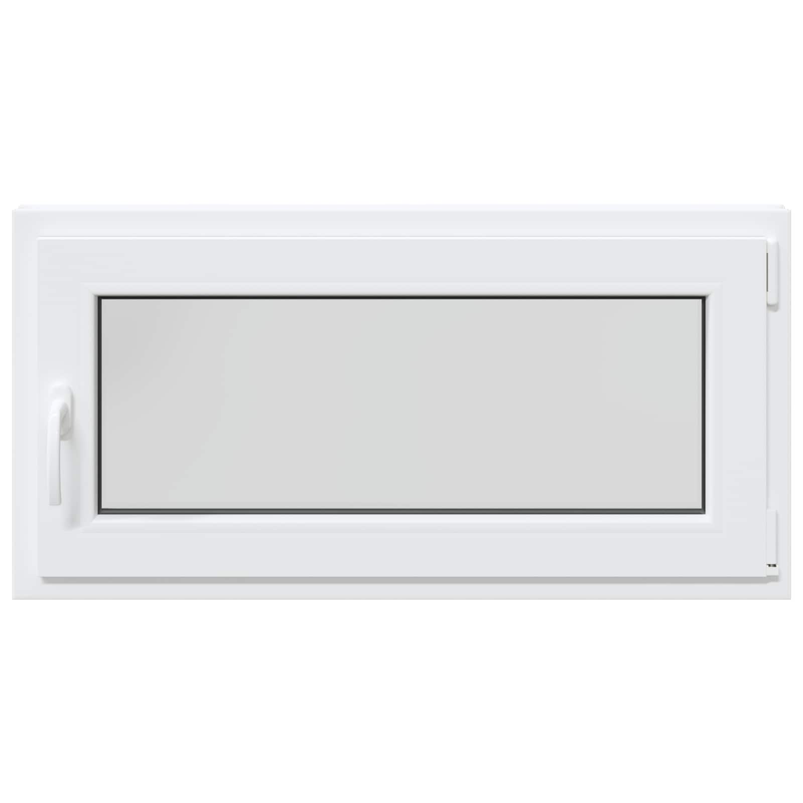 Finestra per Soffitta RISOR 100 x 50 cm PVC e Vetro Bianco | homemem39