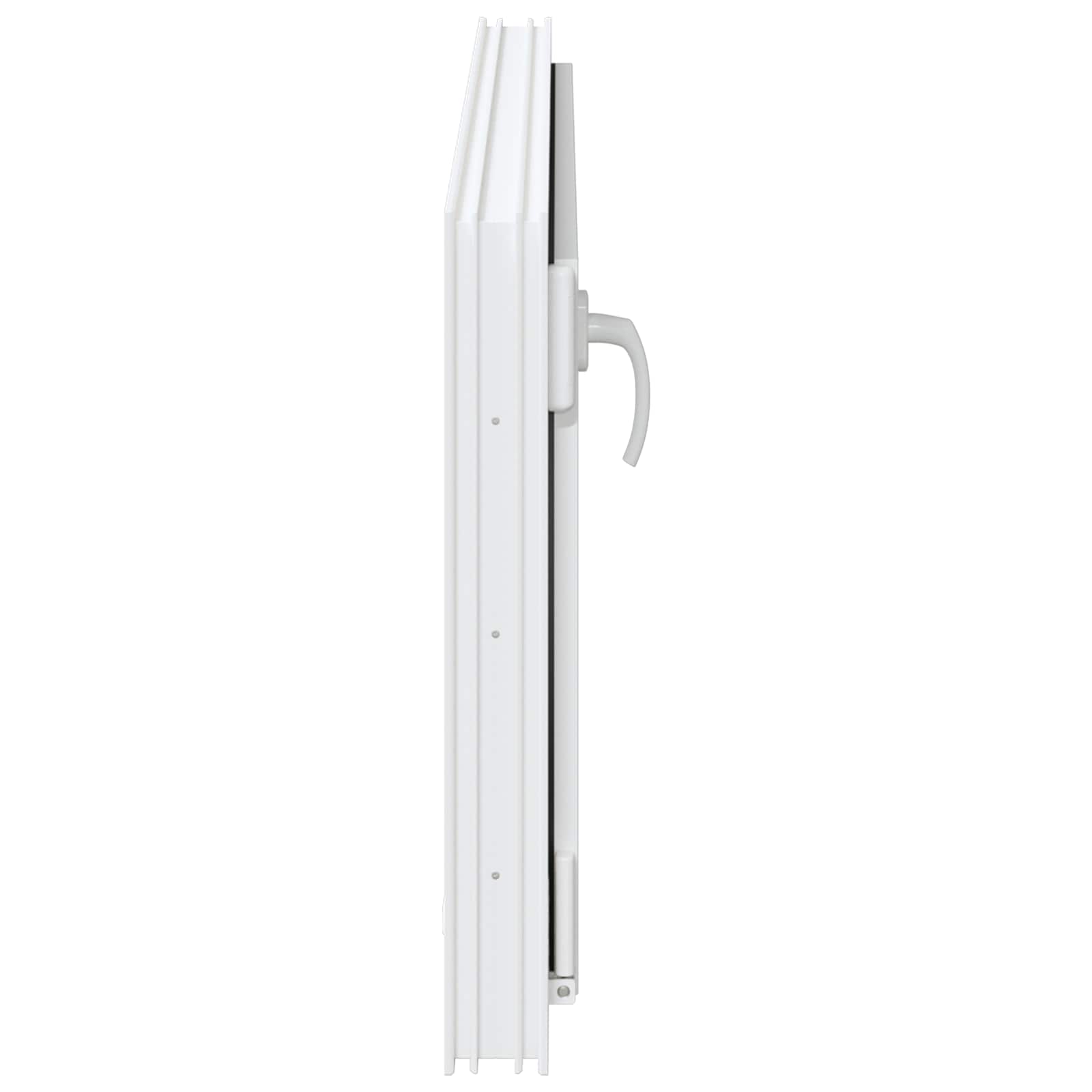 Finestra per Soffitta RISOR 100 x 50 cm PVC e Vetro Bianco | homemem39