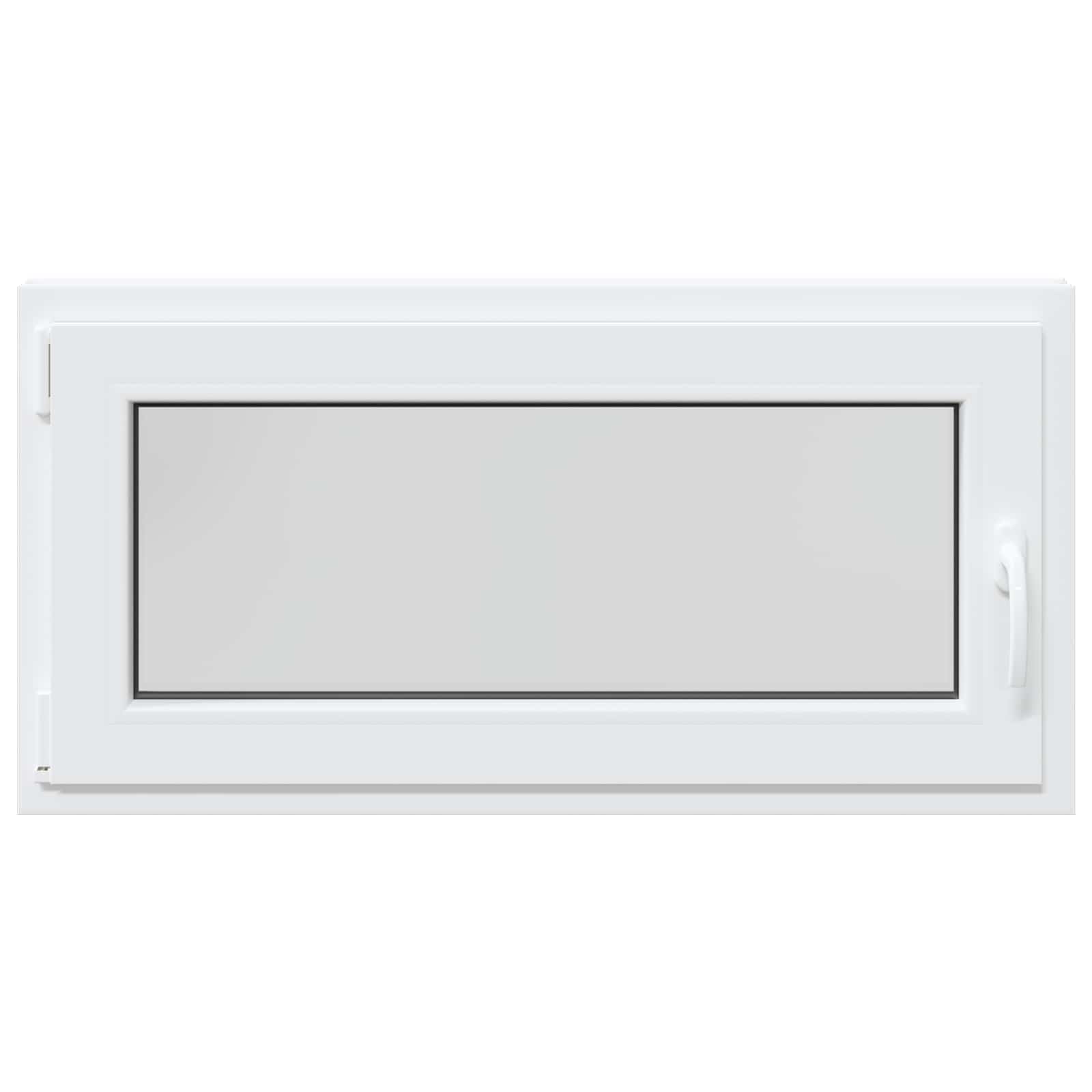 Finestra per Soffitta RISOR 100 x 50 cm PVC e Vetro Bianco | homemem39