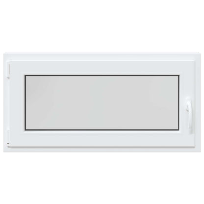 Finestra per Soffitta RISOR 100 x 50 cm PVC e Vetro Bianco | homemem39