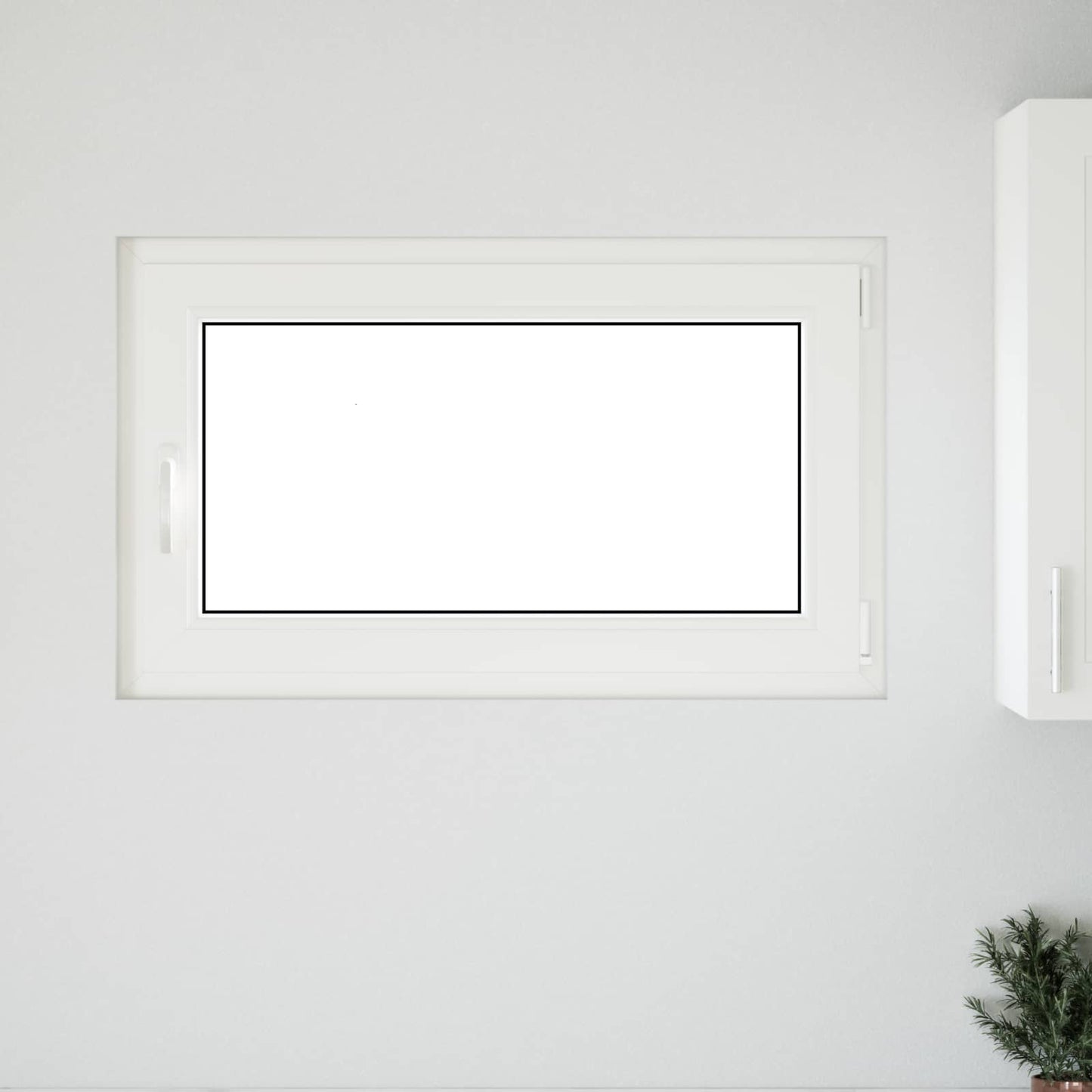 Finestra per Soffitta RISOR 100 x 60 cm PVC e Vetro Bianco | homemem39