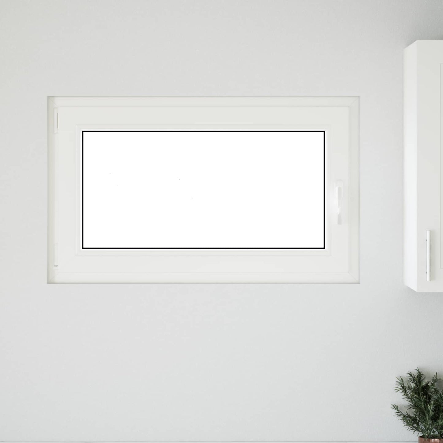 Finestra per Soffitta RISOR 100 x 60 cm PVC e Vetro Bianco | homemem39