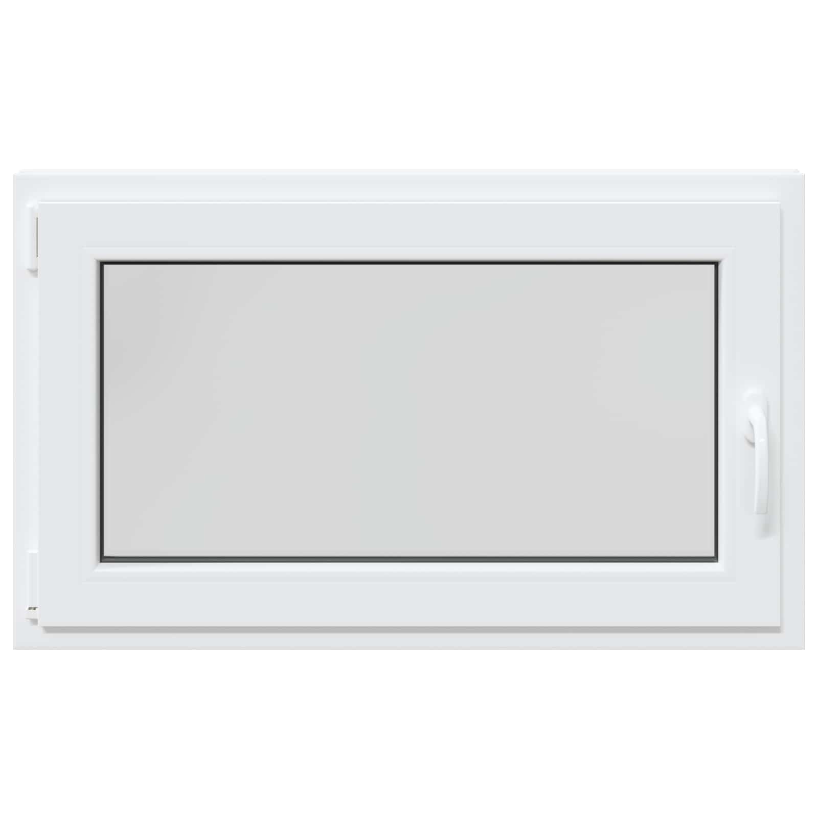 Finestra per Soffitta RISOR 100 x 60 cm PVC e Vetro Bianco | homemem39