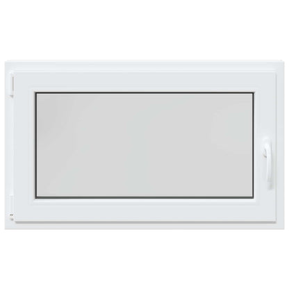 Finestra per Soffitta RISOR 100 x 60 cm PVC e Vetro Bianco | homemem39