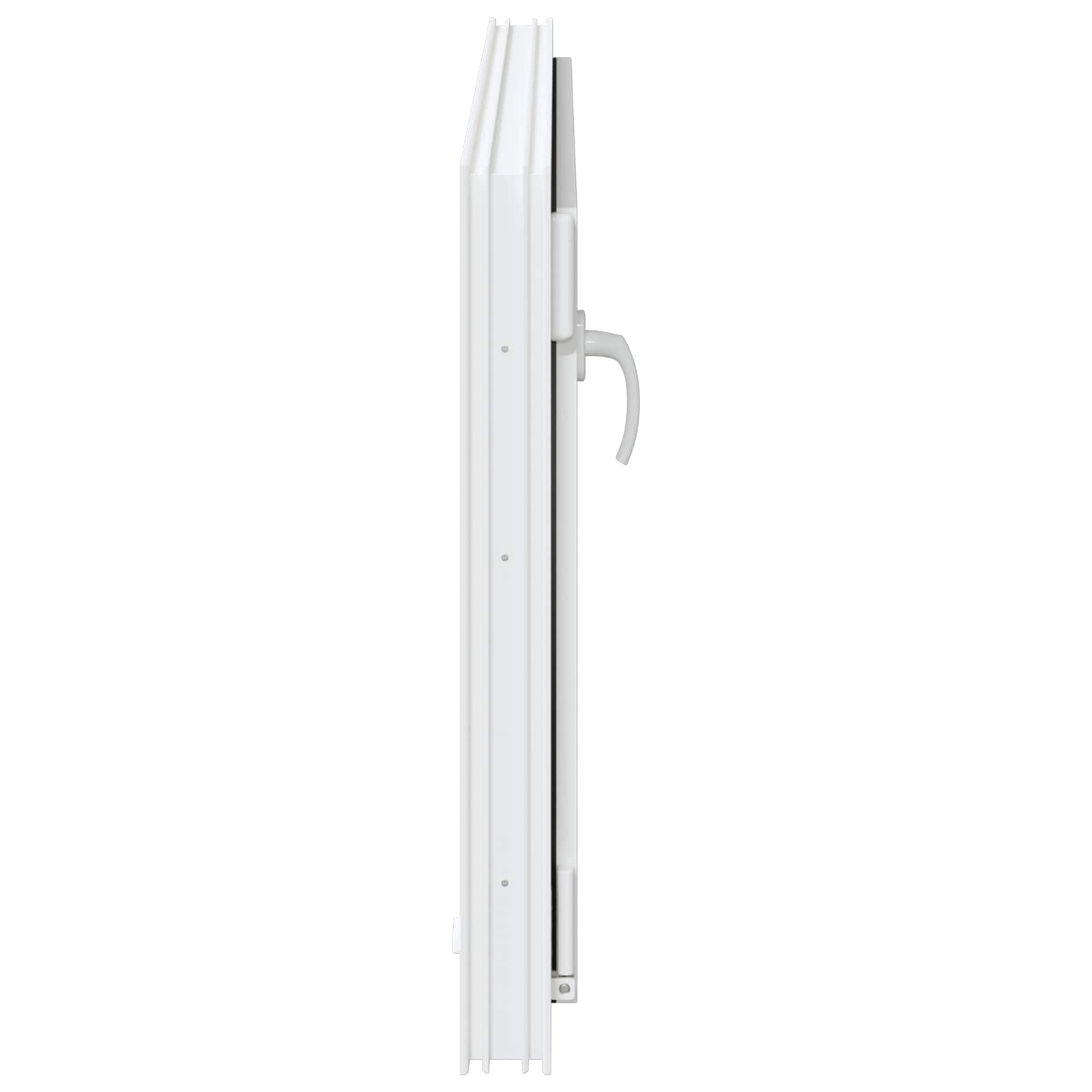 Finestra per Soffitta RISOR 100 x 60 cm PVC e Vetro Bianco | homemem39