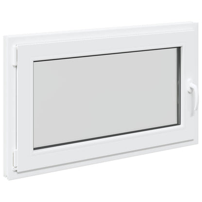 Finestra per Soffitta RISOR 100 x 70 cm PVC e Vetro Bianco | homemem39