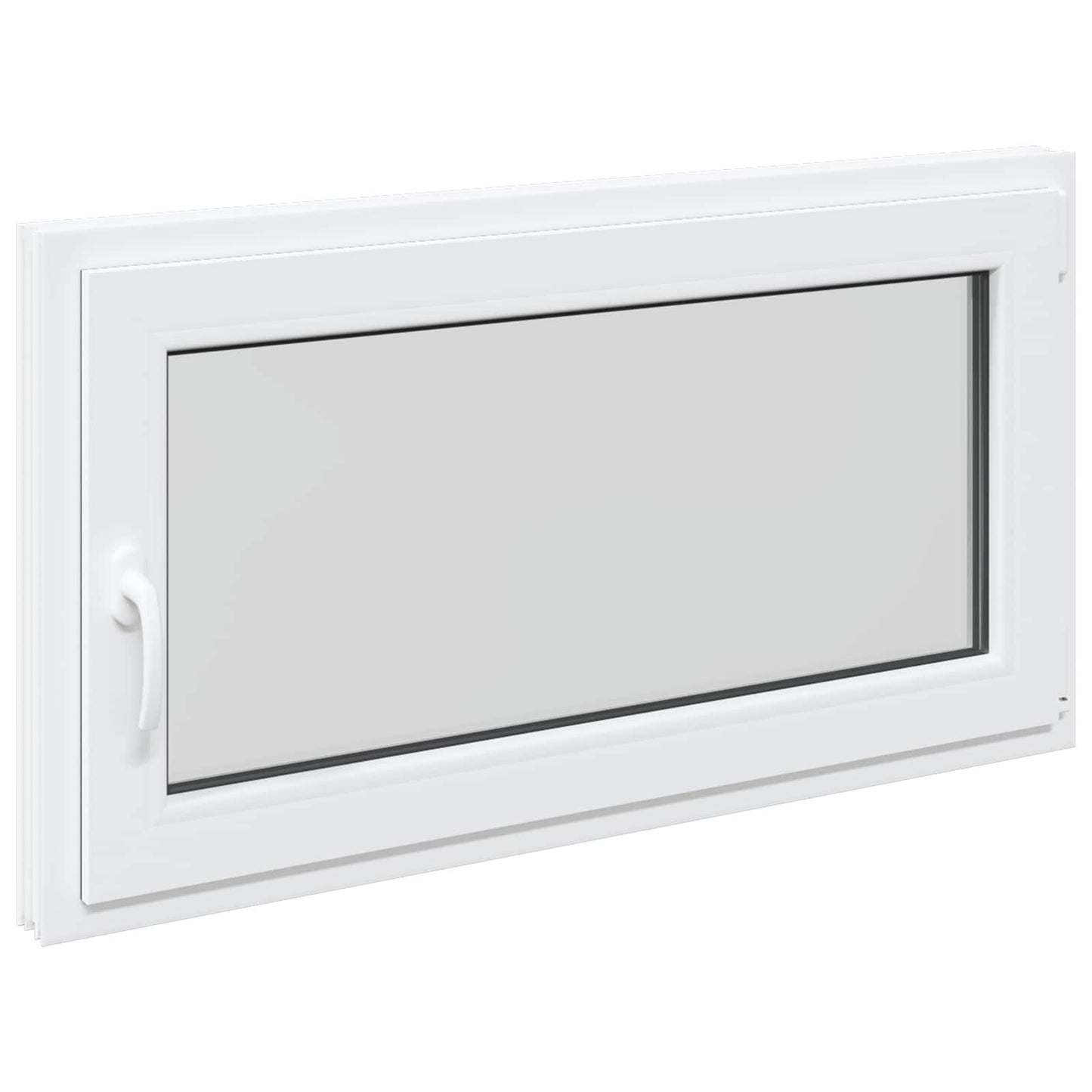 Finestra per Soffitta RISOR 110 x 50 cm PVC e Vetro Bianco | homemem39