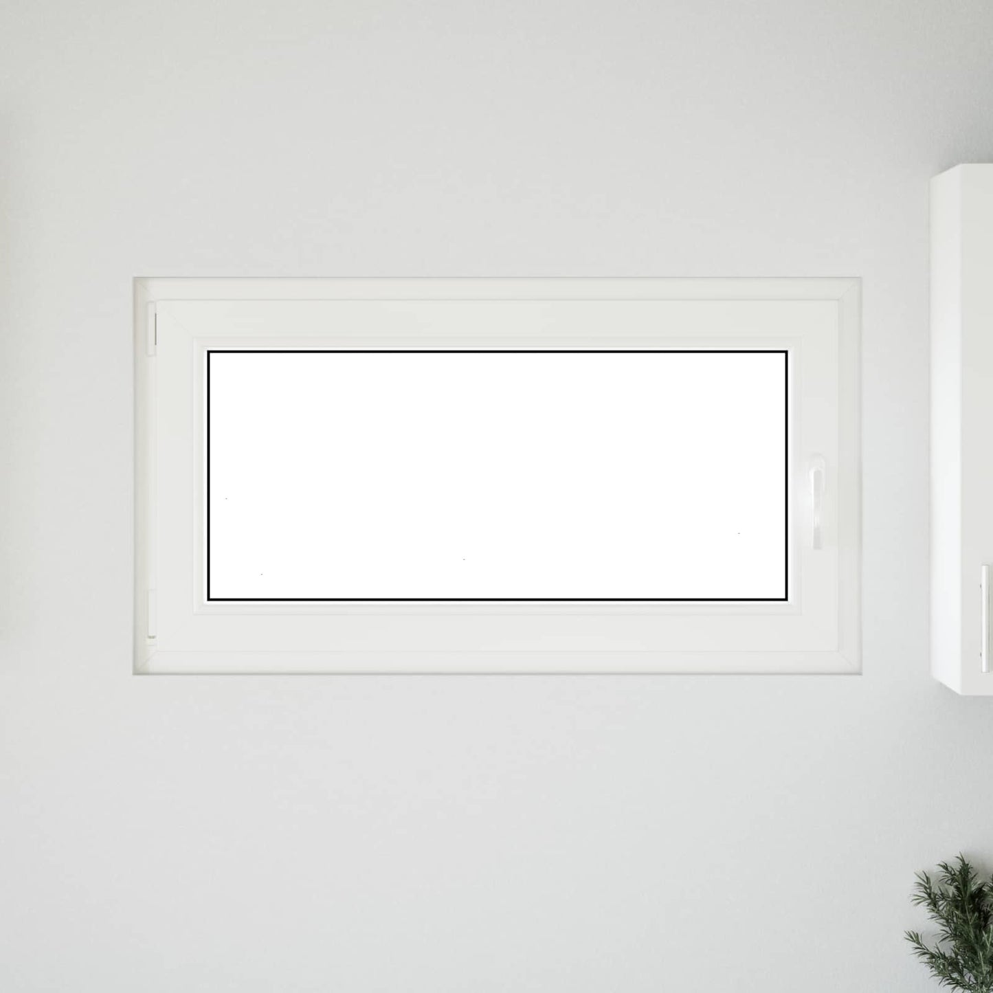 Finestra per Soffitta RISOR 110 x 50 cm PVC e Vetro Bianco | homemem39