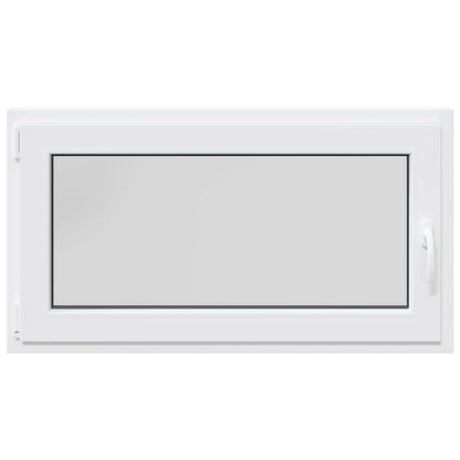 Finestra per Soffitta RISOR 110 x 50 cm PVC e Vetro Bianco | homemem39
