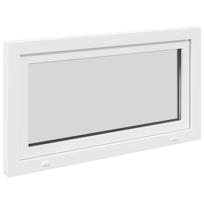 Finestra per Soffitta RISOR 110 x 60 cm PVC e Vetro Bianco | homemem39