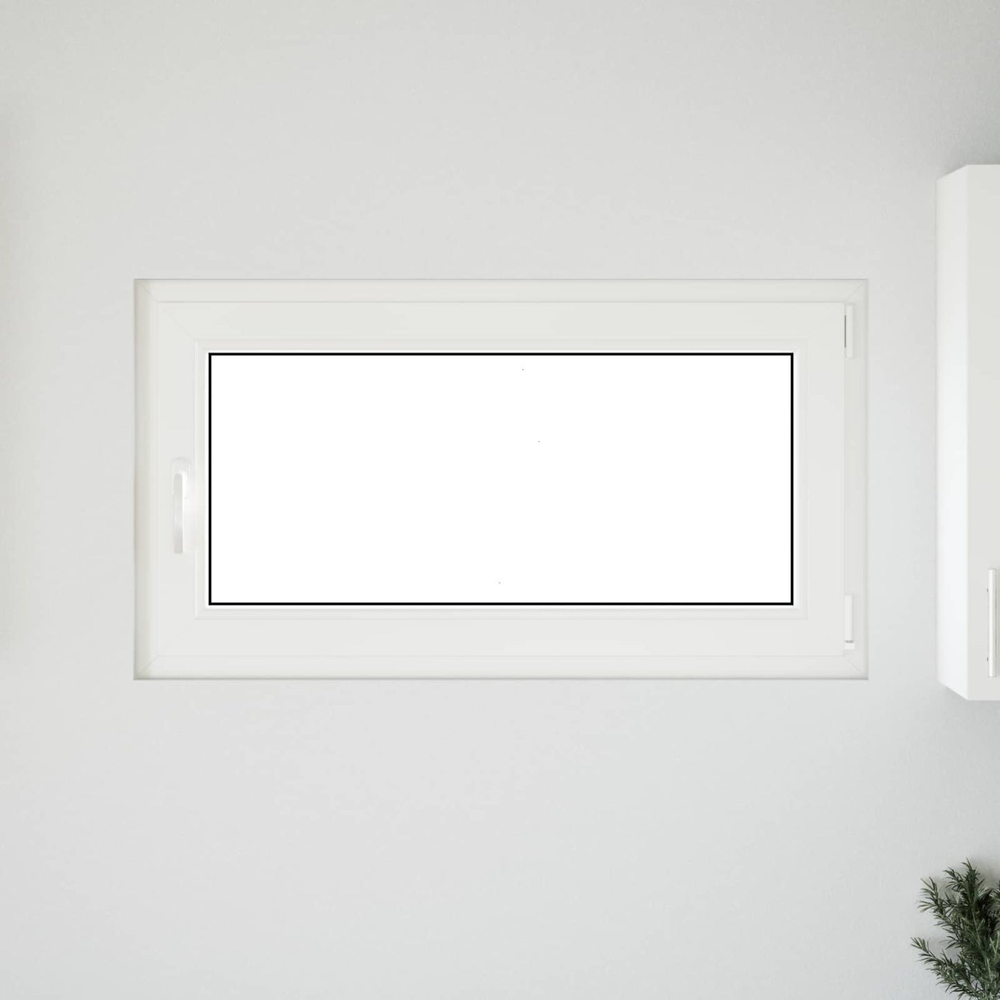 Finestra per Soffitta RISOR 110 x 70 cm PVC e Vetro Bianco | homemem39