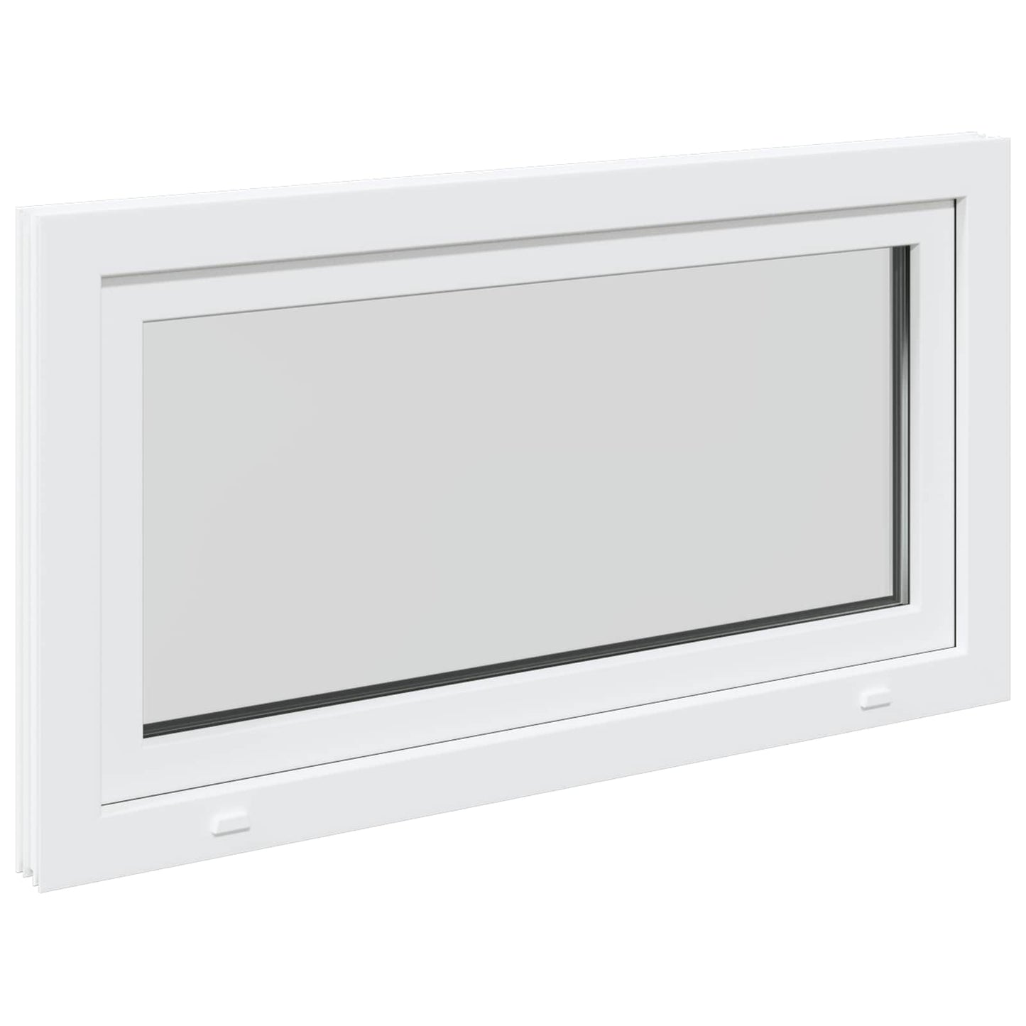 Finestra per Soffitta RISOR 110 x 70 cm PVC e Vetro Bianco | homemem39