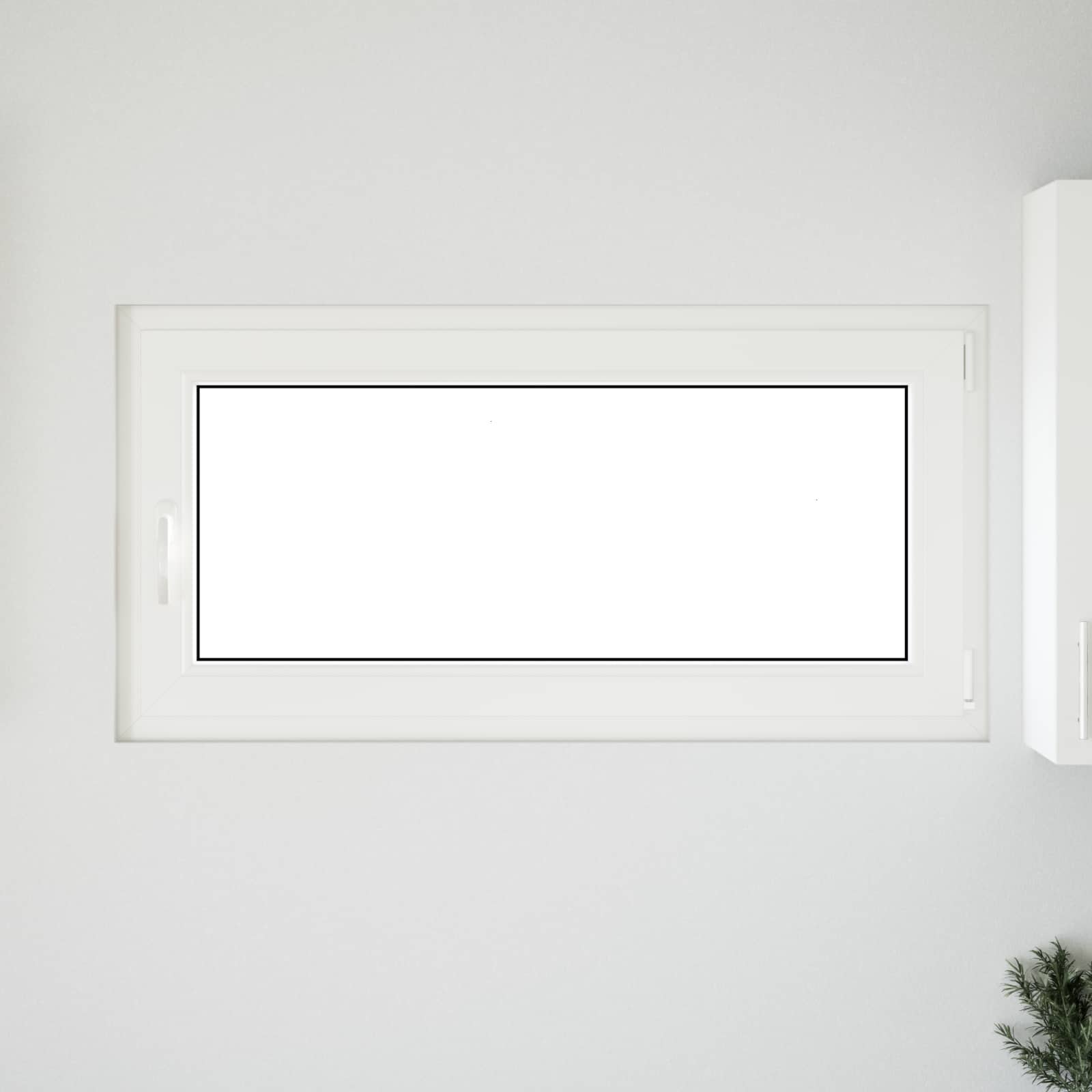 Finestra per Soffitta RISOR 120 x 60 cm PVC e Vetro Bianco | homemem39