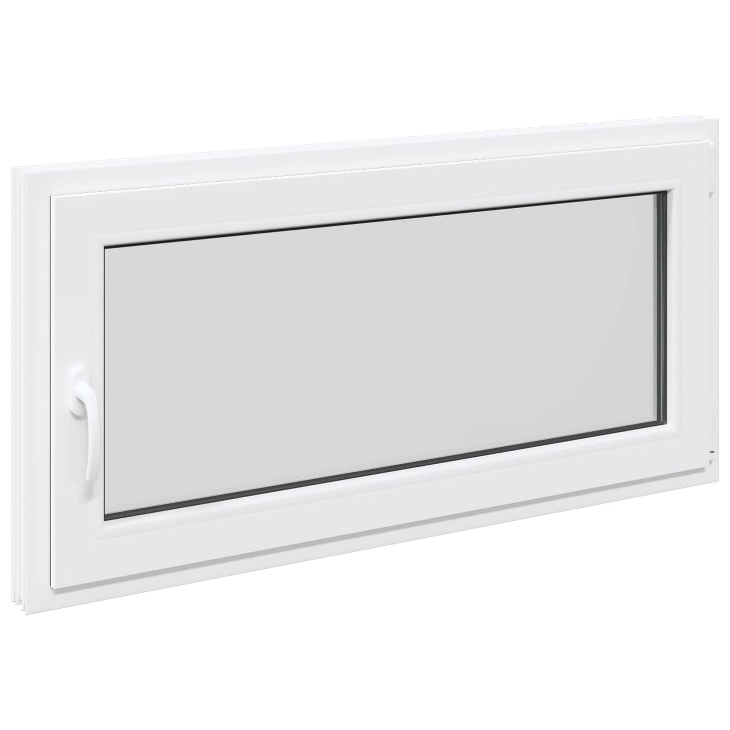 Finestra per Soffitta RISOR 120 x 60 cm PVC e Vetro Bianco | homemem39