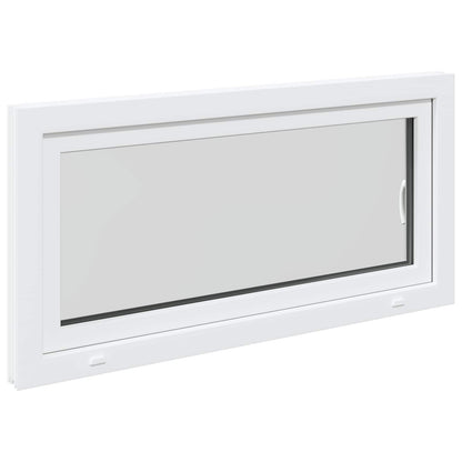 Finestra per Soffitta RISOR 120 x 60 cm PVC e Vetro Bianco | homemem39