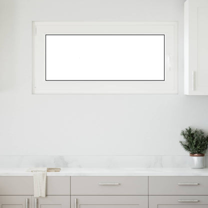 Finestra per Soffitta RISOR 120 x 60 cm PVC e Vetro Bianco | homemem39