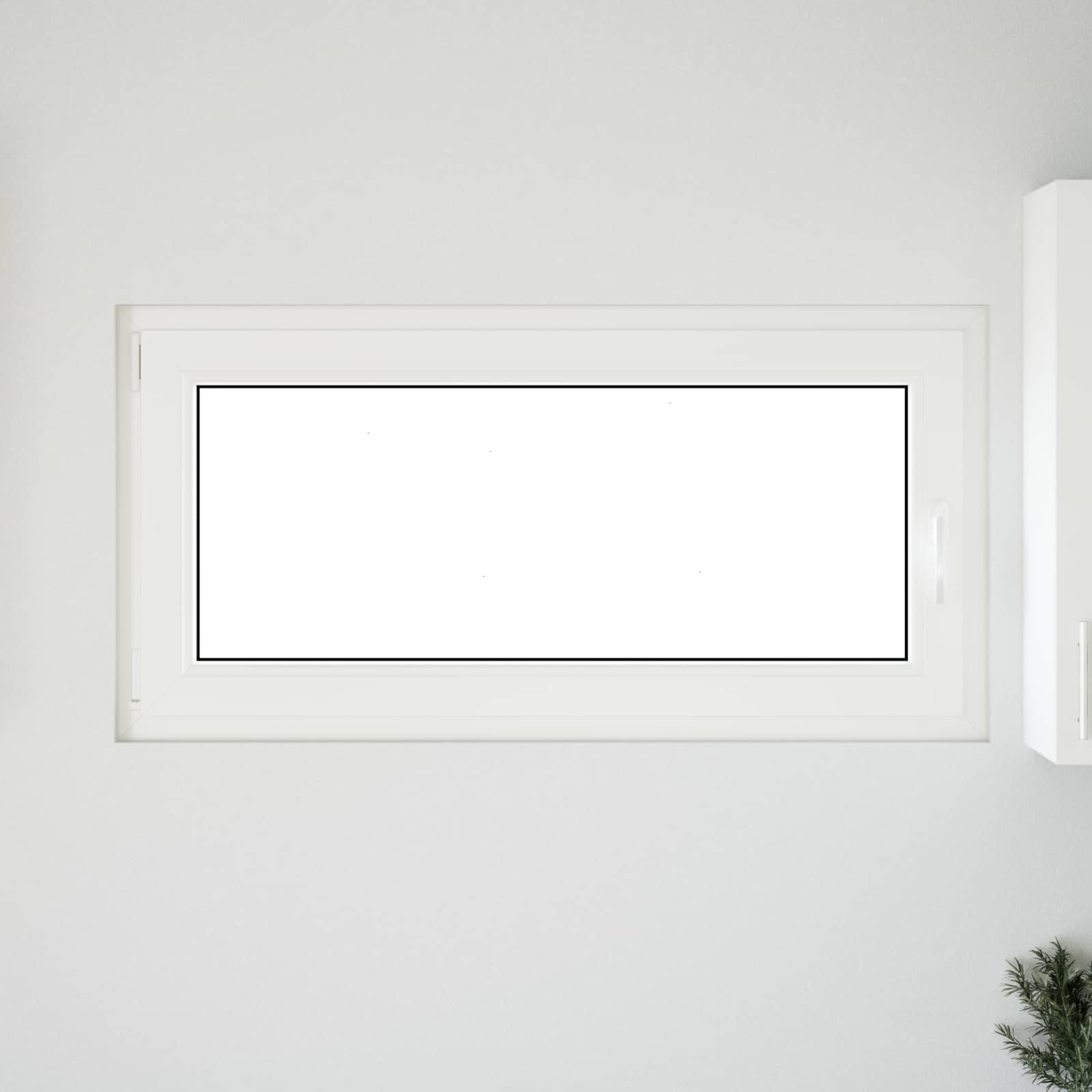 Finestra per Soffitta RISOR 120 x 60 cm PVC e Vetro Bianco | homemem39