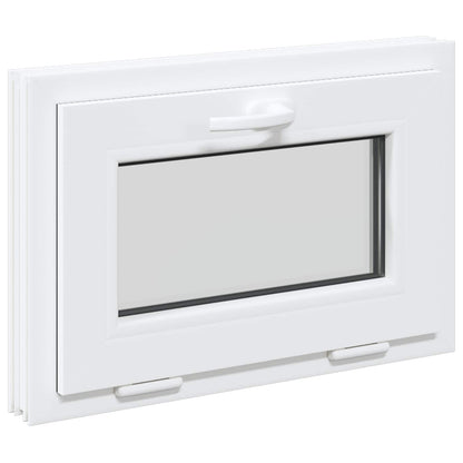 Finestra per Soffitta RISOR 60 x 40 cm PVC e Vetro Bianco | homemem39
