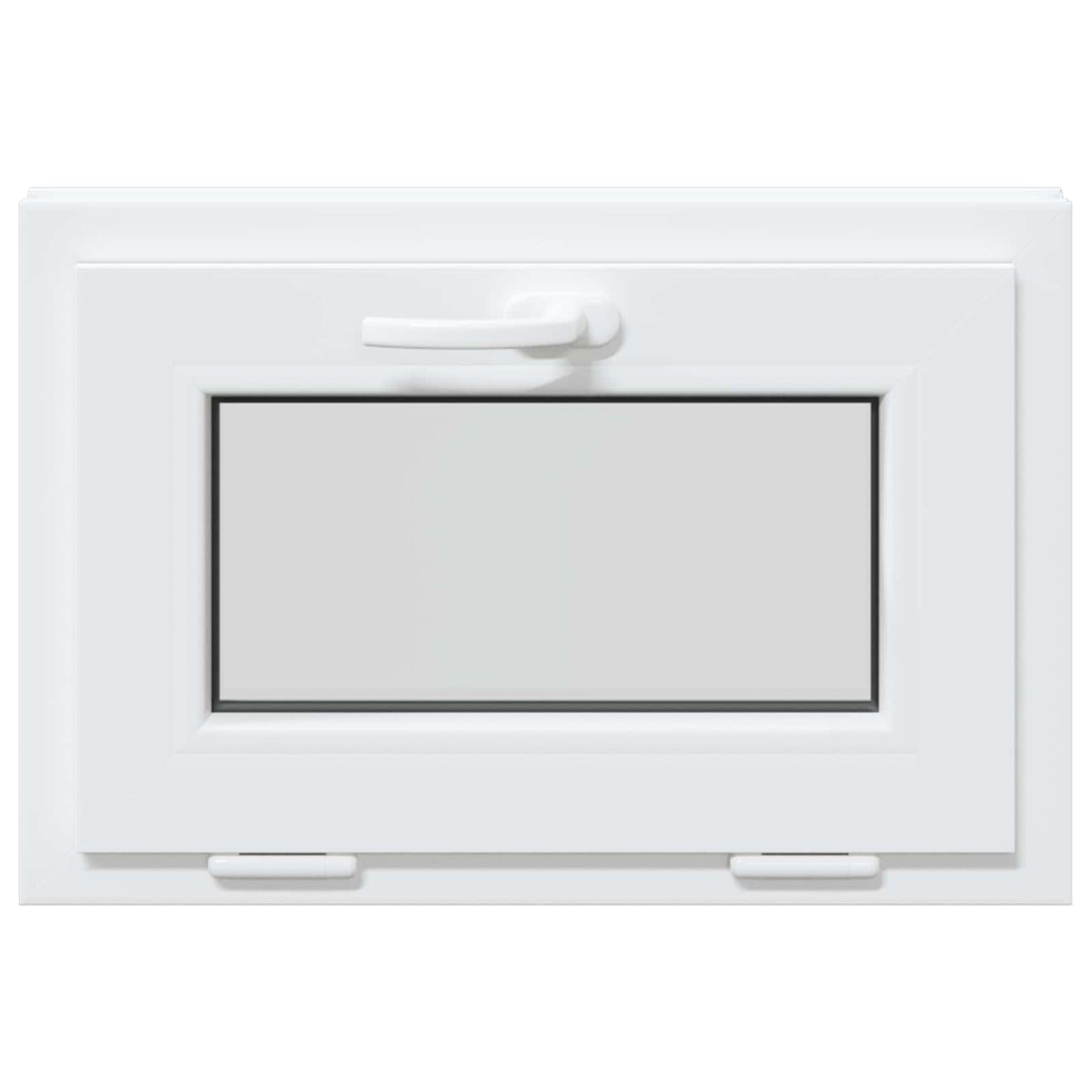 Finestra per Soffitta RISOR 60 x 40 cm PVC e Vetro Bianco | homemem39