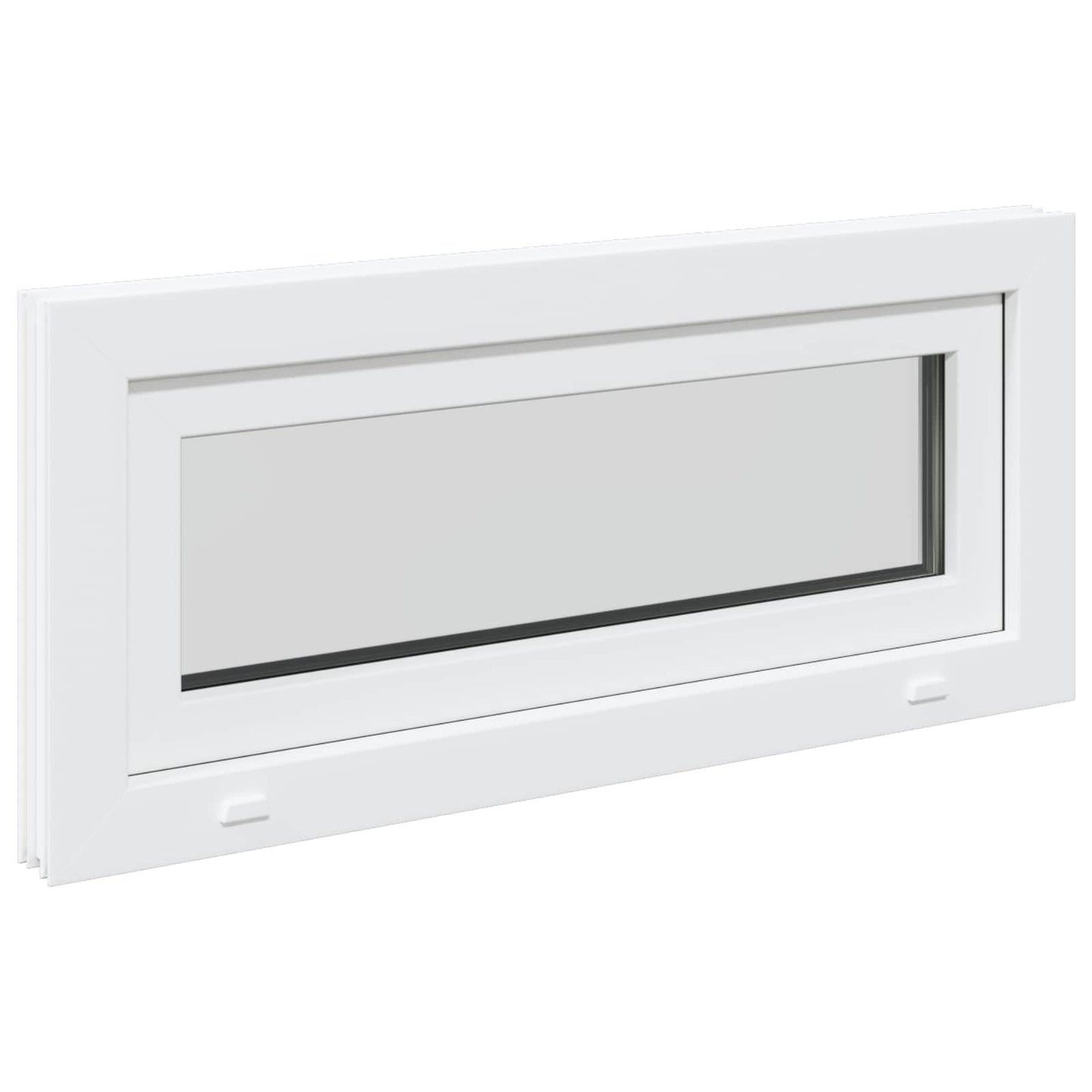 Finestra per Soffitta RISOR 90 x 40 cm PVC e Vetro Bianco | homemem39