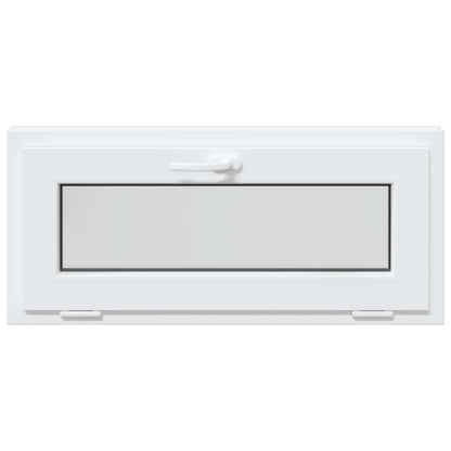 Finestra per Soffitta RISOR 90 x 40 cm PVC e Vetro Bianco | homemem39