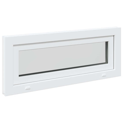 Finestra per Soffitta RISOR 100 x 40 cm PVC e Vetro Bianco | homemem39