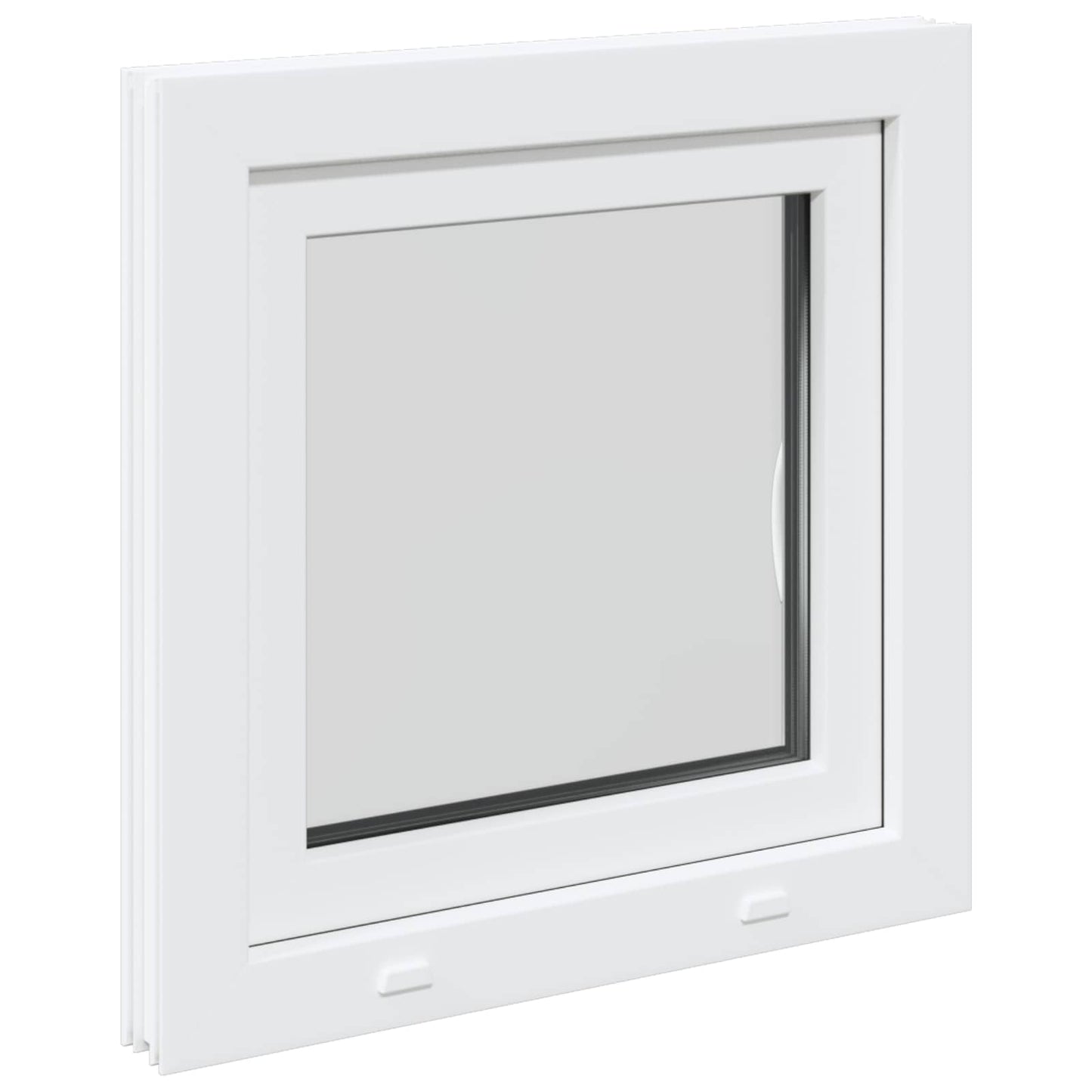 Finestra per Soffitta RISOR 50 x 50 cm PVC e Vetro Bianco | homemem39