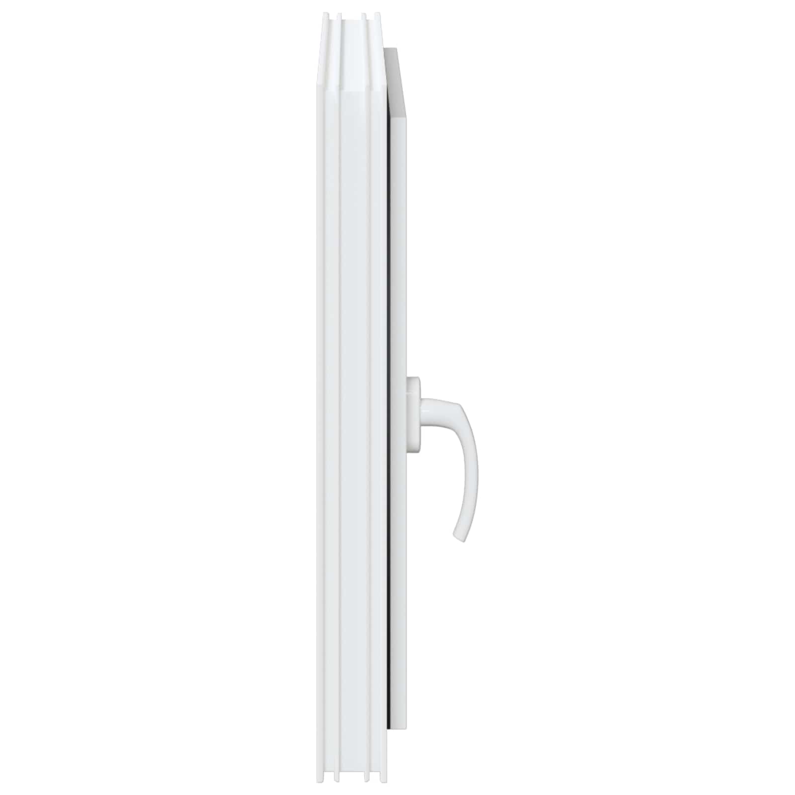 Finestra per Soffitta RISOR 50 x 50 cm PVC e Vetro Bianco | homemem39