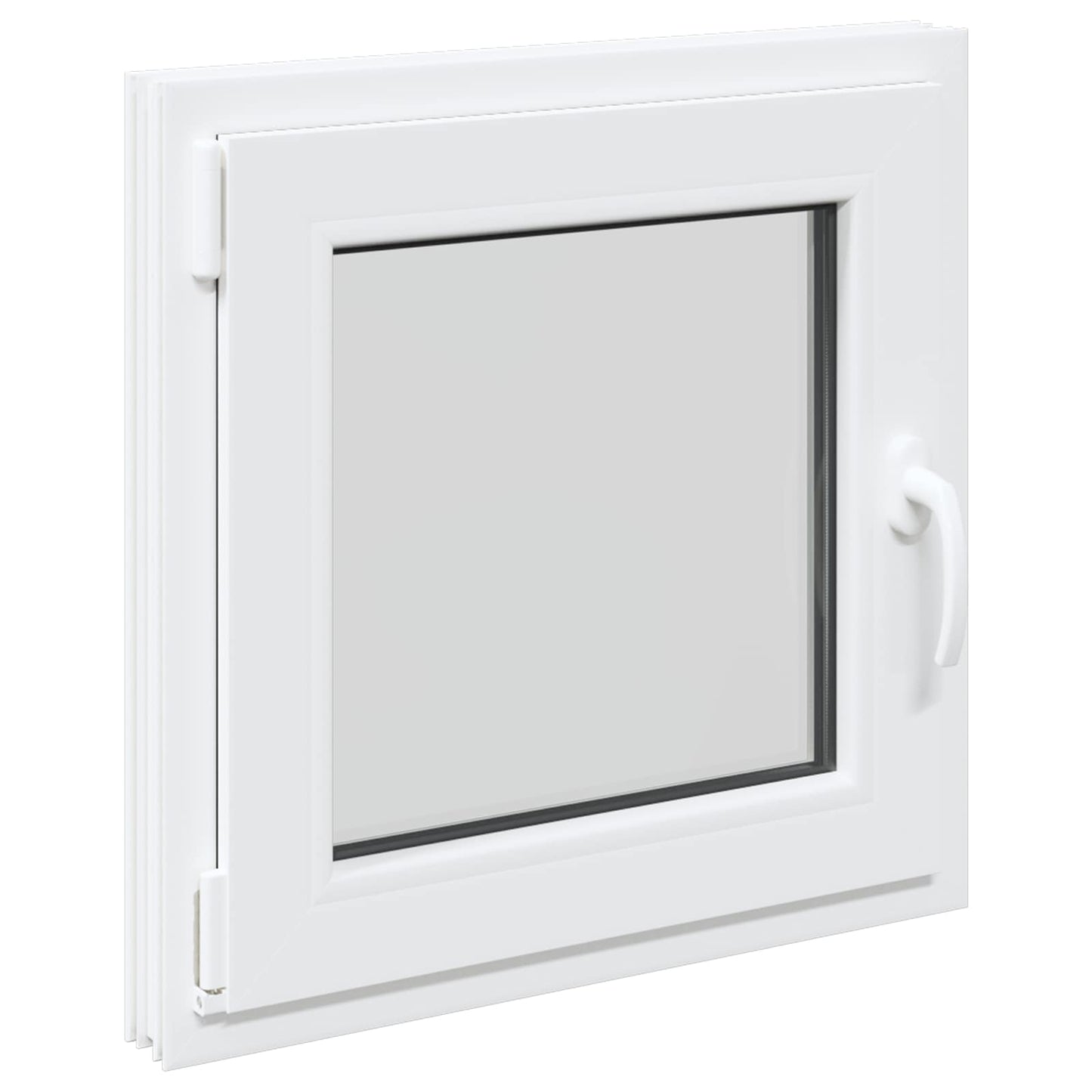 Finestra per Soffitta RISOR 50 x 50 cm PVC e Vetro Bianco | homemem39