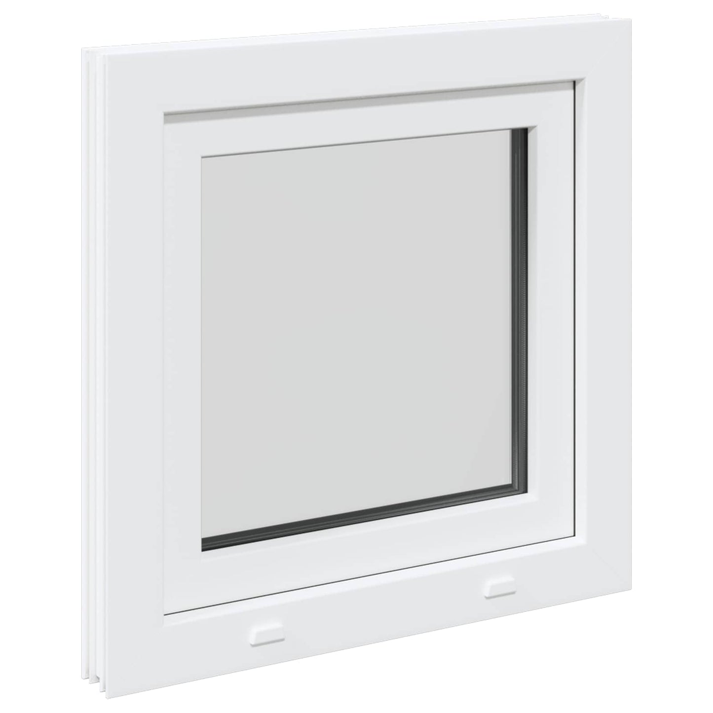 Finestra per Soffitta RISOR 50 x 50 cm PVC e Vetro Bianco | homemem39