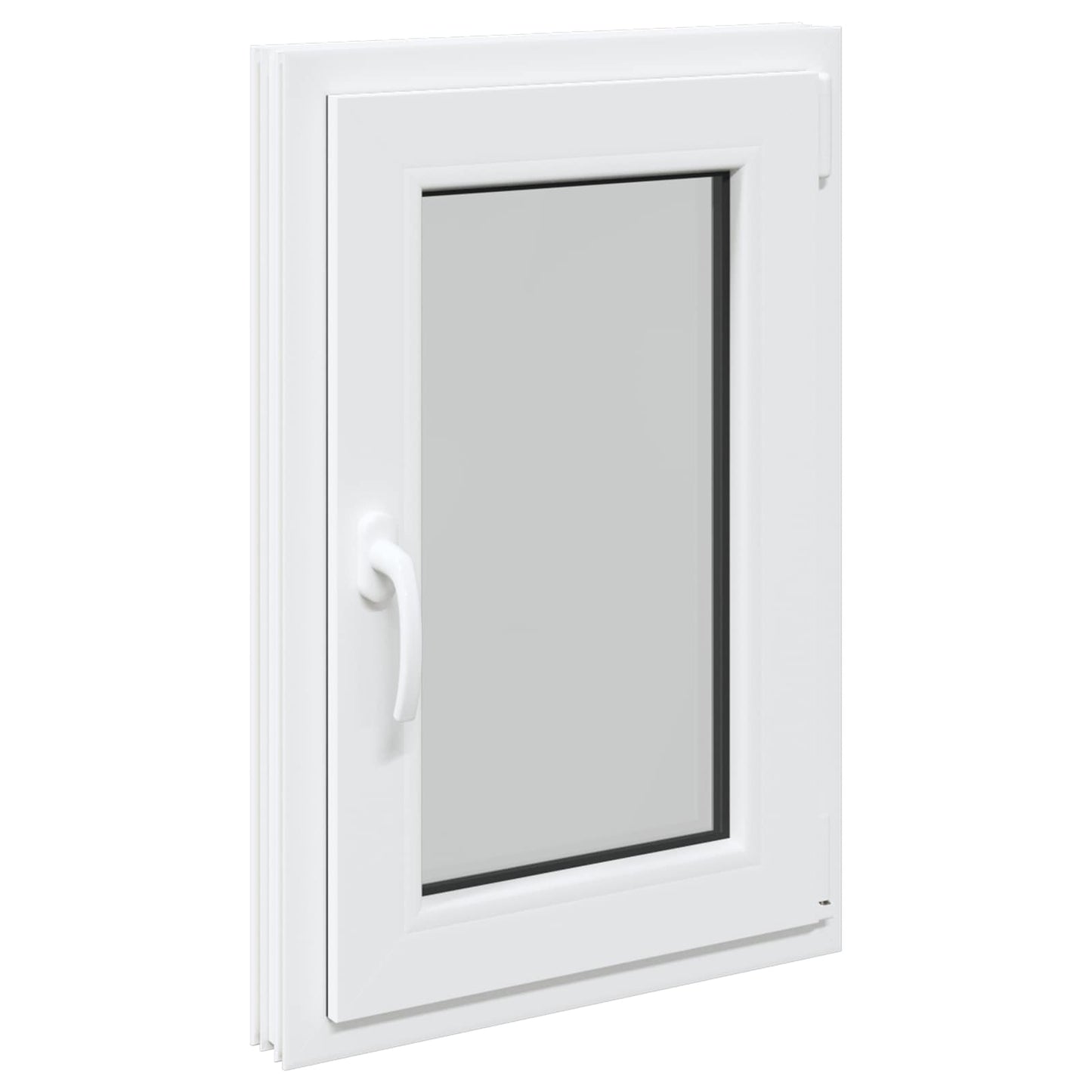 Finestra per Soffitta RISOR 50 x 75 cm PVC e Vetro Bianco | homemem39