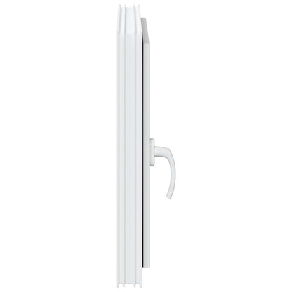 Finestra per Soffitta RISOR 60 x 60 cm PVC e Vetro Bianco | homemem39