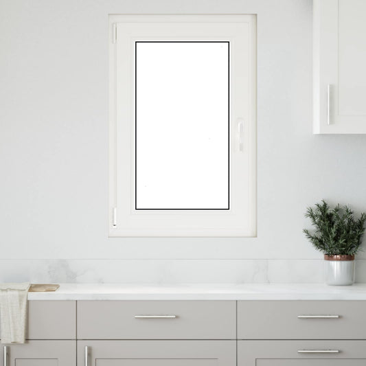 Finestra per Soffitta RISOR 60 x 80 cm PVC e Vetro Bianco